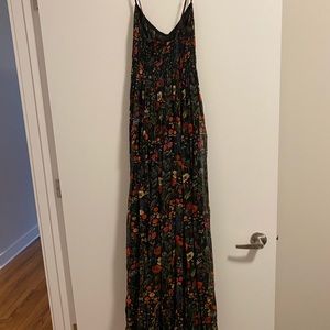 Anthropologie floor length dress